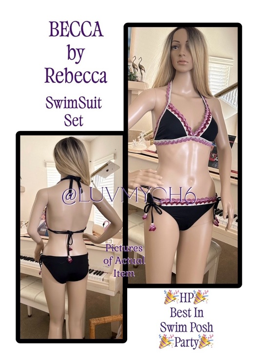 BECCA by Rebecca Other - BECCA by Rebecca Mardi Gras SwimSuit Set🎉HP🎉